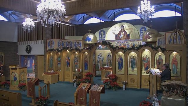 Divine Services for the Naming of the Lord & the feast of St. Basil the Great. смотреть онлайн