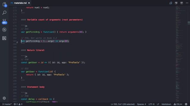 Node JS Advance Training : ES6 Concepts #03