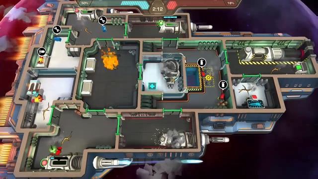 Catastronauts 6-5 3 star (2 player co-op) смотреть онлайн