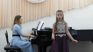 Полина Менгелёва В.Гаврилин "Вот те раз"