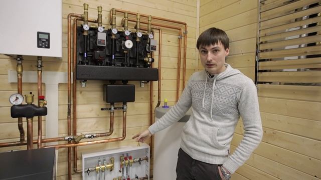 Типовая котельная. Обзор типовой обвязки котла. {ГРАДОСТРОИТЕЛЬ} смотреть онлайн