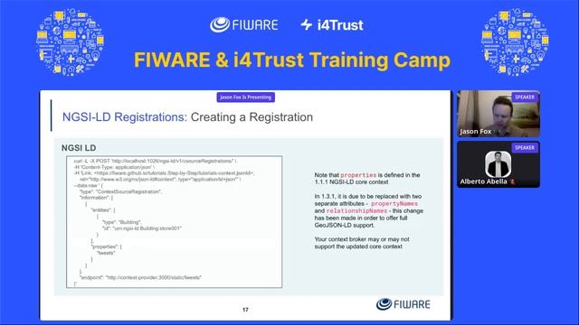 Digital Twin programming prime: NGSI LD basics & Smart Data Models // FIWARE & i4Trust Training Cam смотреть онлайн