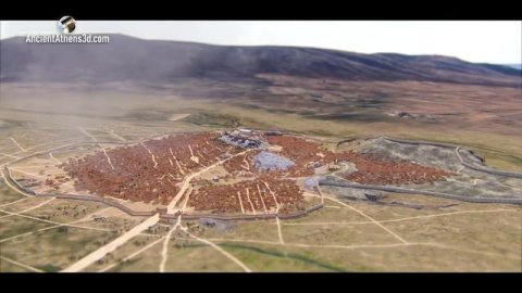 Virtual tour in ancient Athens (5th century BC) - 3D reconstruction