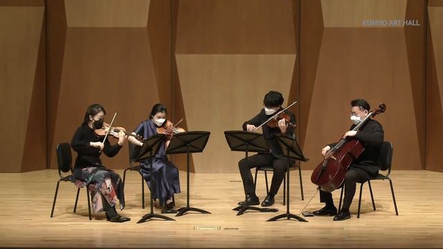 정세훈 Saehoon Chung White Wedding Dress with Lace for String Quartet