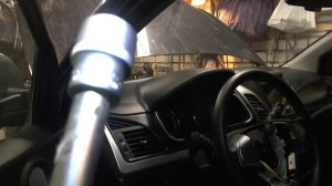 SsangYong Actyon( Korando C) кожанный руль своими силами