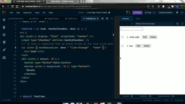 Build CRUD APP with React Hooks смотреть онлайн
