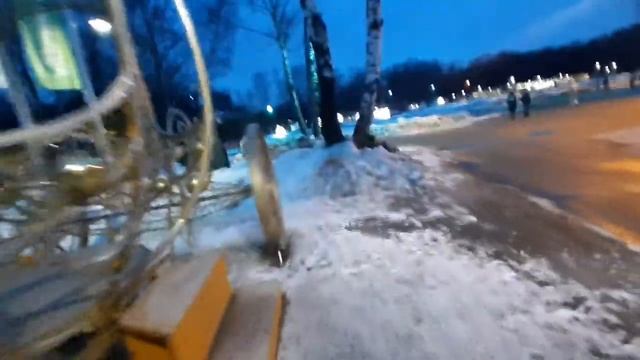 Новогодний парк Кузьминки 2021 г