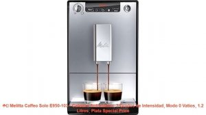 ☘️ Melitta Caffeo Solo E950-103 - Cafetera Automática¸ 3 Grados de Intensidad¸ Modo 0 Vatios¸ 1.2 L