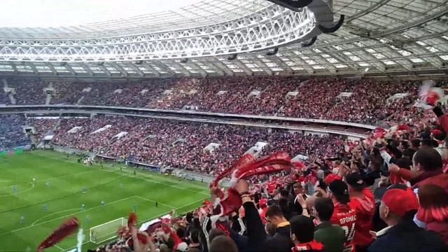 Финал Кубка России. Гол Соболева. Вид с трибуны