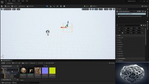 22 Создание сетки для будущего ландшафта в Unreal Engine (Ground Mesh)