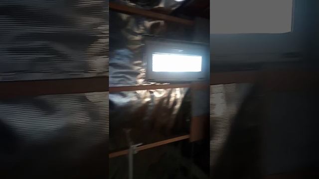 Отделка бани внутри, далее будет вагонка. смотреть онлайн