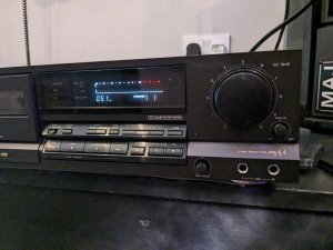 Кассетная дека Technics RS-B555 с прямым приводом-ЯПОНИЯ-Годы выпуска 1988 - 1989