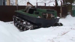 Гусенечный снегоболотоход VIKING