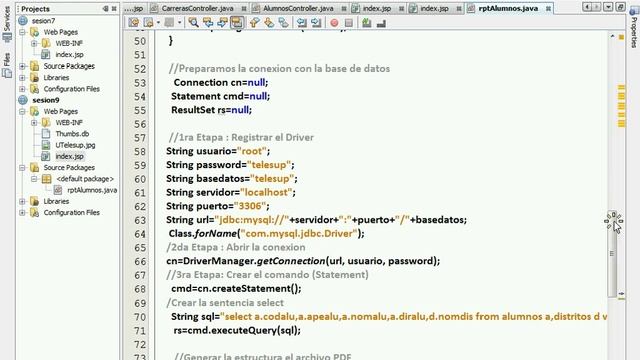 Generar PDF desde base de datos MySQL en páginas JSP Java смотреть онлайн