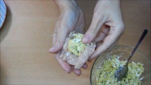 СОЧНЫЕ КУРИНЫЕ КОТЛЕТЫ С НАЧИНКОЙ /Котлеты из куриного фарша "Птичье молоко"