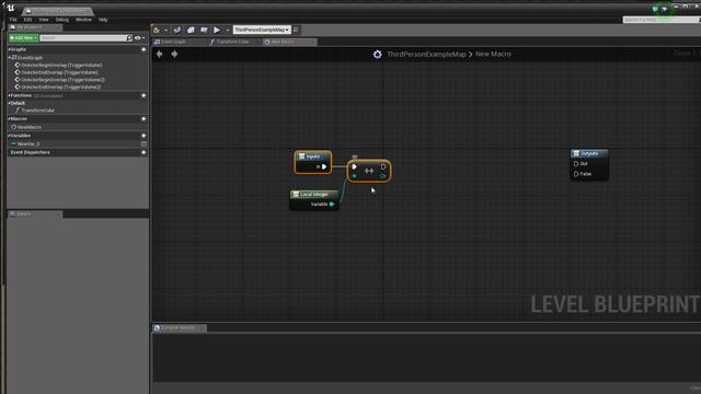 9. Blueprints Unreal Engine 4 - Макросы