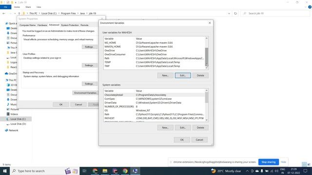 How to Install Java JDK 19 on Windows 10/11 | JDK Installation & Run First Java Program | Java 19..