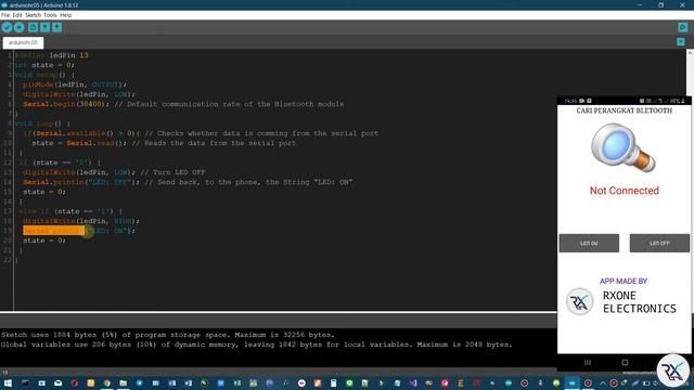 Kodular • Membuat Aplikasi Android Untuk Mengontrol Led Pada Arduino Via Bluetooth смотреть онлайн