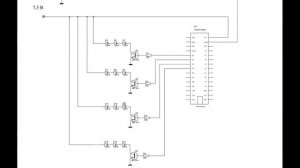Простая гирлянда бегущие огни на Arduino nano