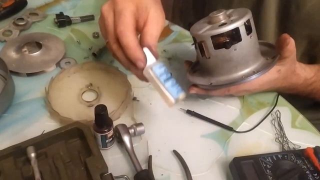 Ремонт двигателя пылесоса Самсунг