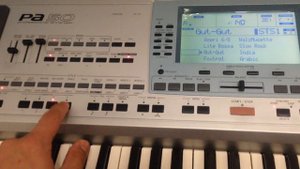 кавказские стили на Korg Pa 50