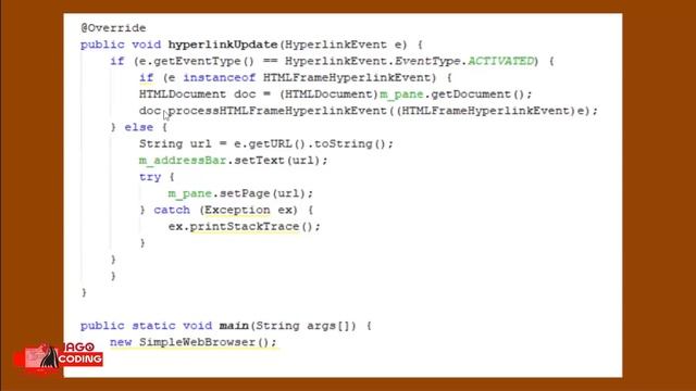 3.9 Text Editor | Membuat Web Browser Sederhana dengan JEditorPane Dalam Swing Java смотреть онлайн