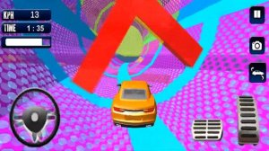 Car Extreme Stunts (Free Car Extreme Stunts 2021) - Impossible car racing game| Gameplay Android