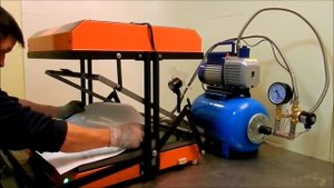 Станок термовакуумной формовки "Компакт", Vacuum Forming Machine "Compact"