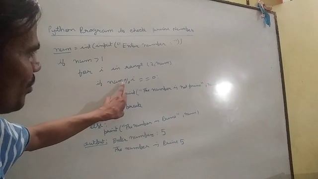 Python program to check prime number смотреть онлайн