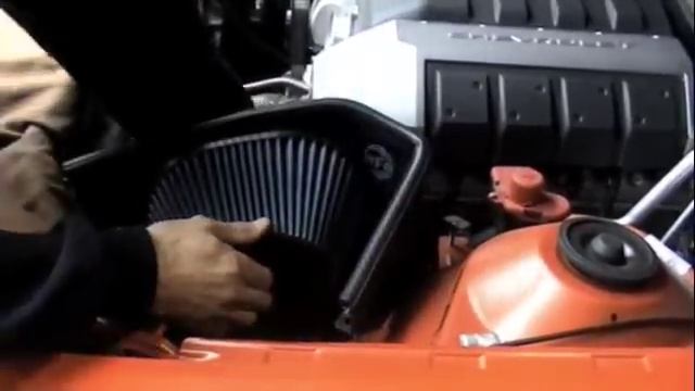 aFe POWER Cold Air Intake System Install: 2010 Chevy Camaro SS смотреть онлайн