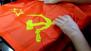 Флаг СССР - Спасибо Китайцам, выпускают!