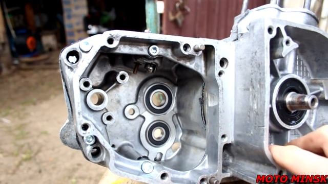 Переборка мотора Минск. Часть 3. смотреть онлайн