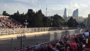 БАКУ Формула 1 F1.... Последние 2 круга и всё.((