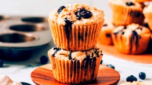 Черничные маффины без глютена