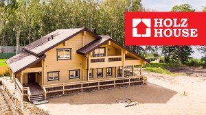 Дом из клееного бруса "Ольборг"