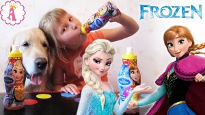 Холодное сердце игрушки Эльза 2018 Surprise Drinks Frozen соки с сюрпризами для детей распаковка
