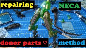 Repair Video! A How To Repair Neca Alien Toys Tutorial (Donor Parts Method). Watch now!