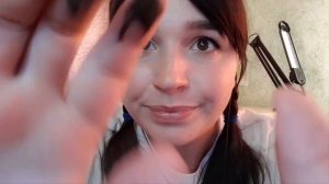 АСМР Уход за Лицом + Массаж Кистями ASMR