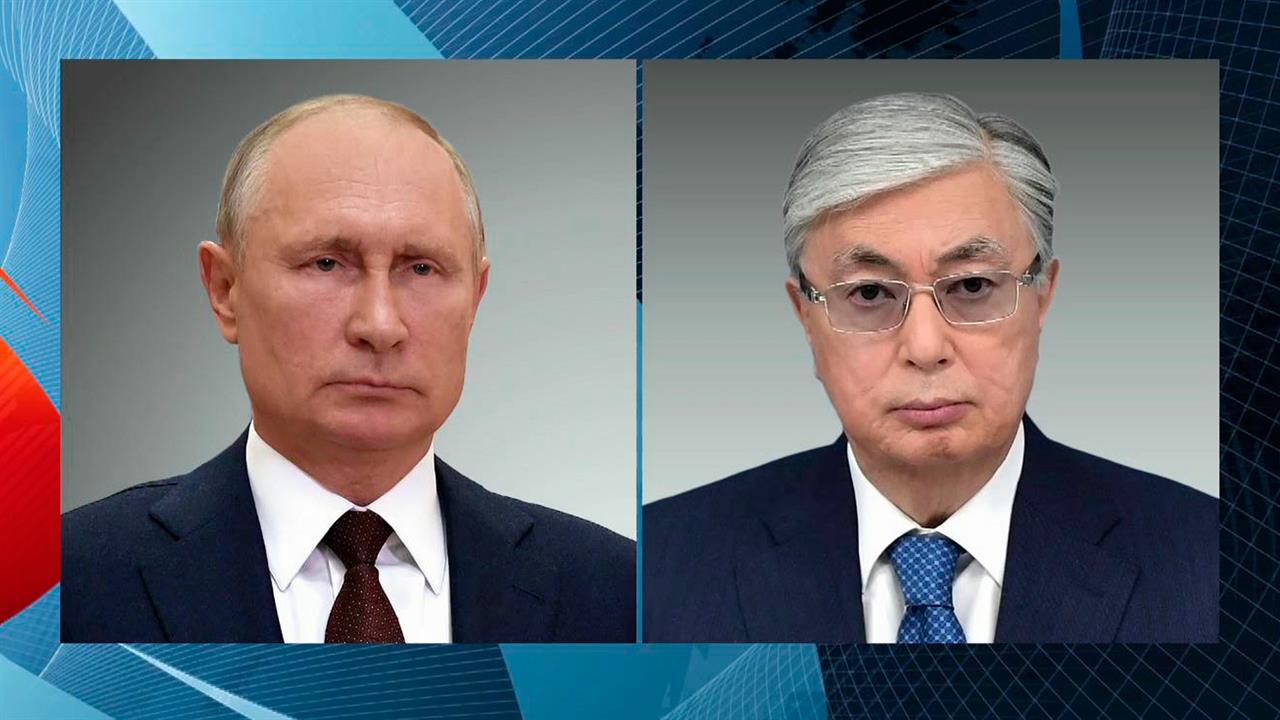 Владимир Путин тепло поздравил президента Казахстана Касым-Жомарта Токаева с 70-летием