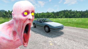 Escape From The Shy Guy (SCP-096) | Car Ride Chase | BeamNG Drive.