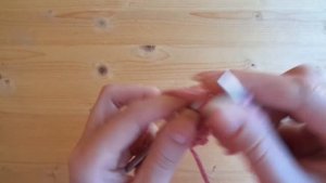 Зубчатая кайма спицами