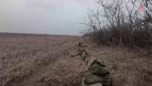 Боевая работа расчета ПТРК «Фагот» группировки войск «Запад»