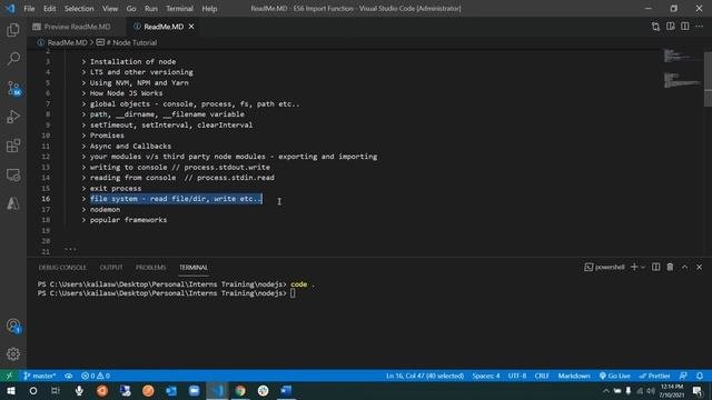 Node JS Tutorial