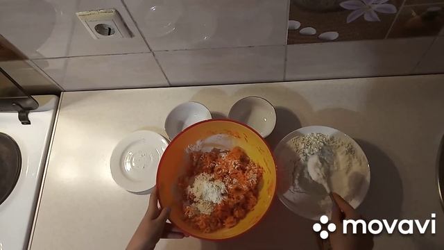 #Морковное Печенье ( простой рецепт)  #Carrot Cookies ( a simple recipe)