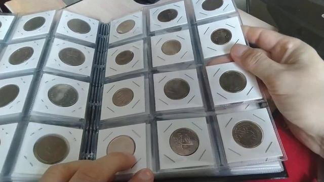 Упорядочиваем коллекцию.  Альбом с монетами №2