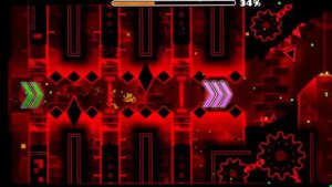 Гена Барбоскин проходит Bloodlust в geometry dash