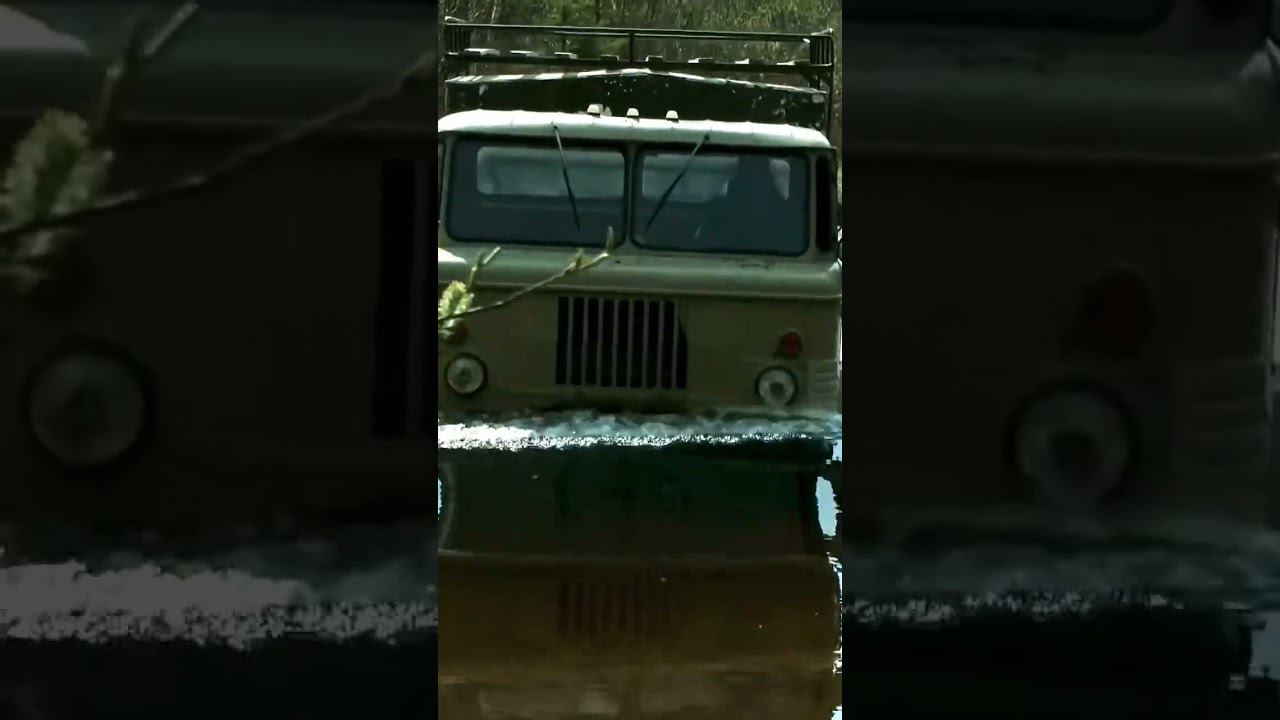 ШИШИГА ЧЕРЕЗ РЕКУ! ГАЗ 66! смотреть онлайн