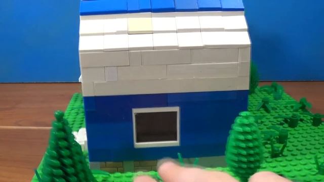 Дачный домик из LEGO! Обзор самоделки! смотреть онлайн