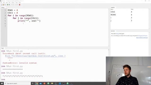python föreläsning kmom02 del 1 med Andreas och (inte) Emil смотреть онлайн