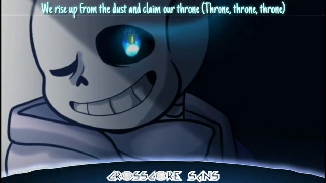 Nightcore - Sans Undertale Rise Up (TheFatRat) - (Lyrics Male Version 1 Hour long) смотреть онлайн